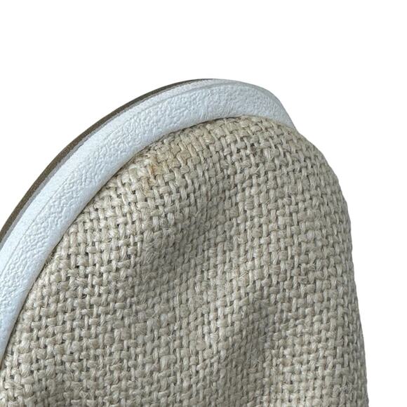 NWT Sanuk Women's Donna Cruz Burlap turtledove beige tan women’s sz 11 - Picture 9 of 9